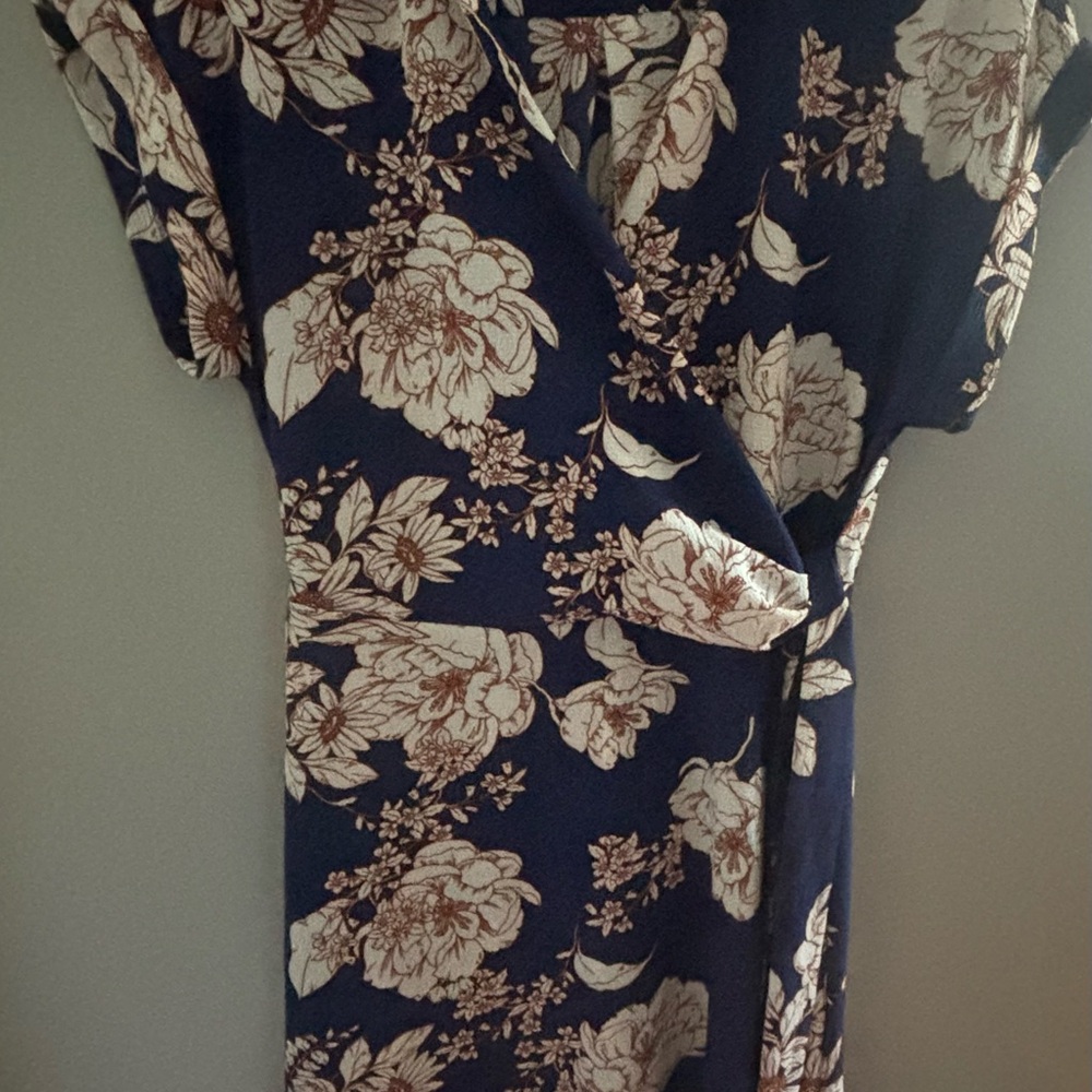 Monteau Floral Dress Size Large - Picture 6 of 6